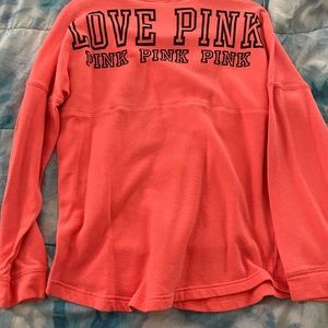 PINK pullover sweatshirt